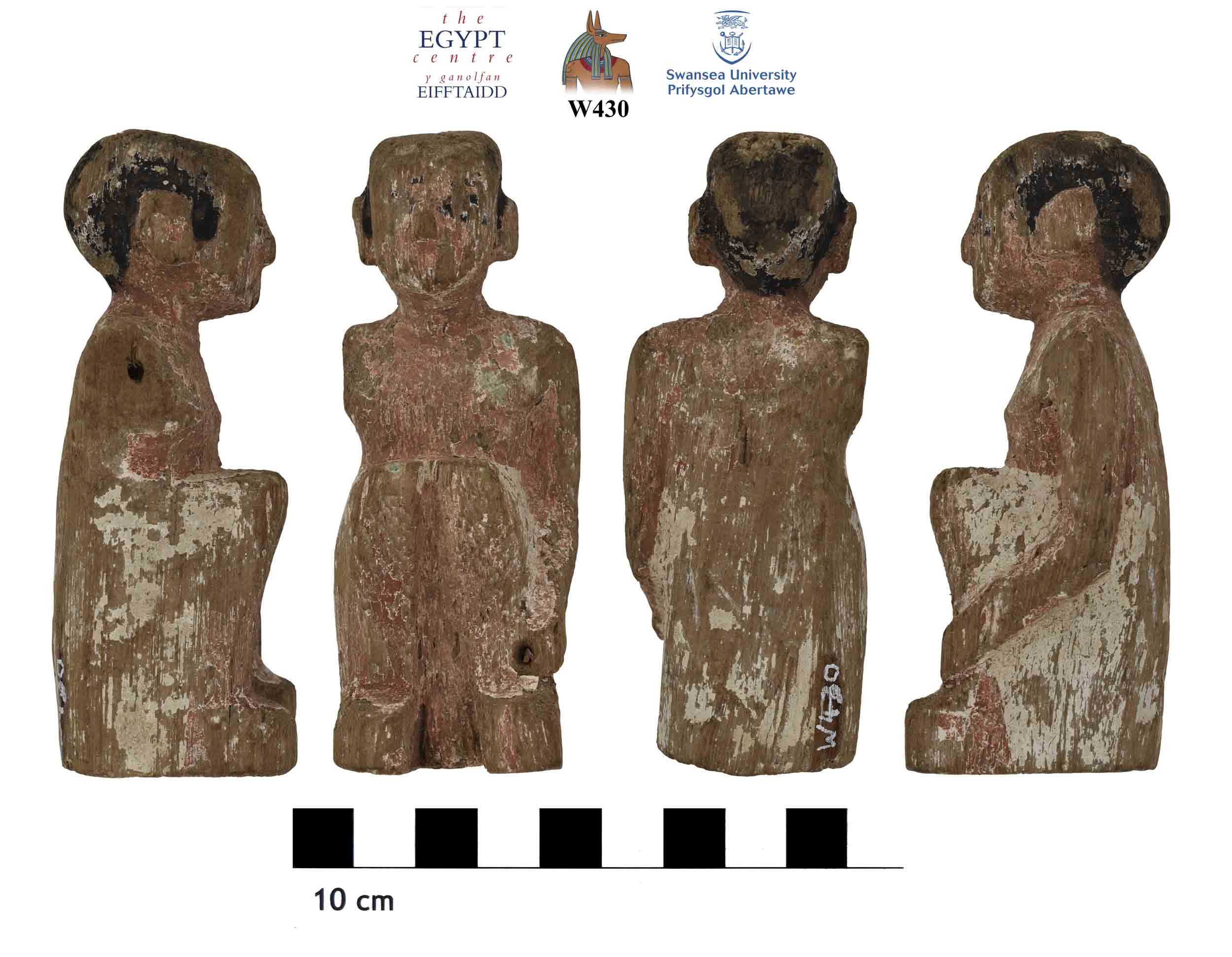 Image for: Wooden funerary figure